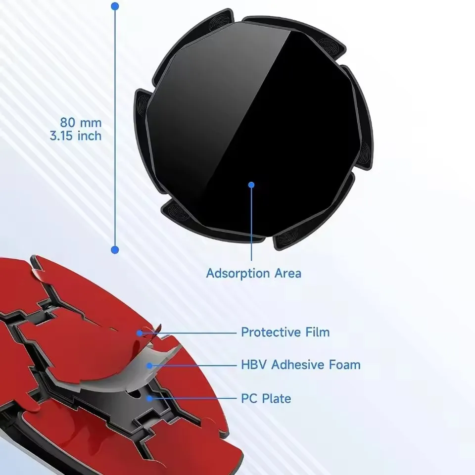 Phone Accessories Website - 미끄럼 방지 실리콘 흡착식 대시보드 폰