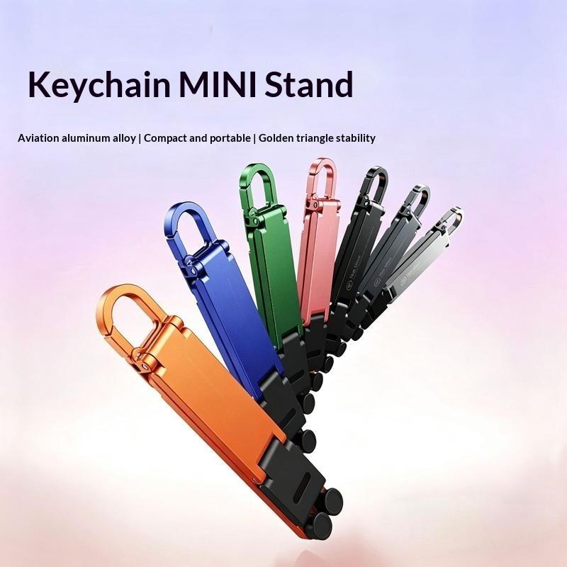 접이식 미니 키체인 휴대폰 거치대 다각도 조절 가능 핸 - Phone Accessories For Travel 리뷰 및 가격