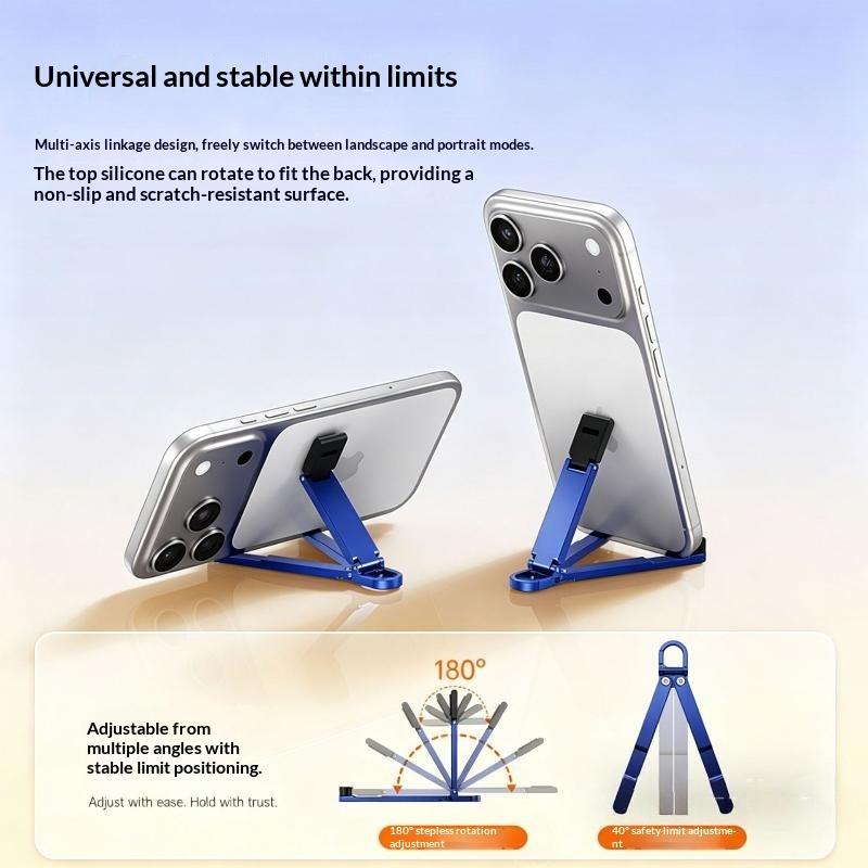 접이식 미니 키체인 휴대폰 거치대 다각도 조절 가능 핸 - Phone Accessories For Travel 리뷰 및 가격