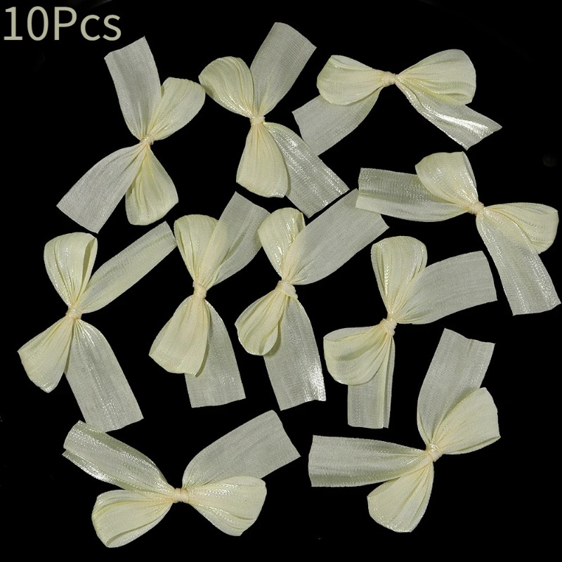 10Pcs 리본 접는 활 머리핀 헤어 액세서리 전화 케 - Phone Accessories Jewelry 리뷰 및 가격
