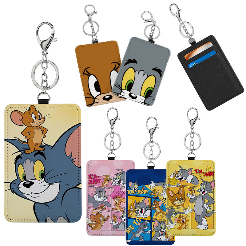 톰과 제리 휴대용 교통카드 홀더 키체인 직장 ID 배지 - Phone Accessories For Travel 리뷰 및 가격