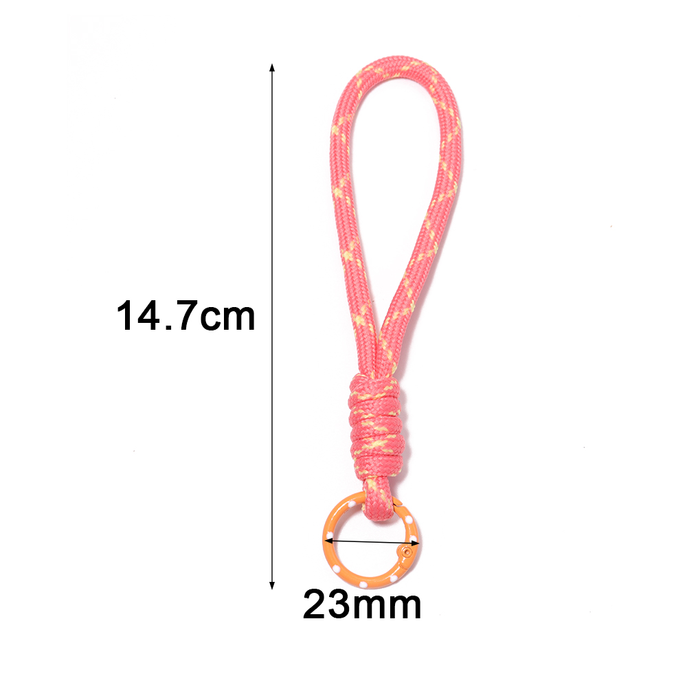 5개/세트 다채로운 색상의 땋은 키체인 휴대폰 끈 분실 - Phone Accessories Jewelry 리뷰 및 가격