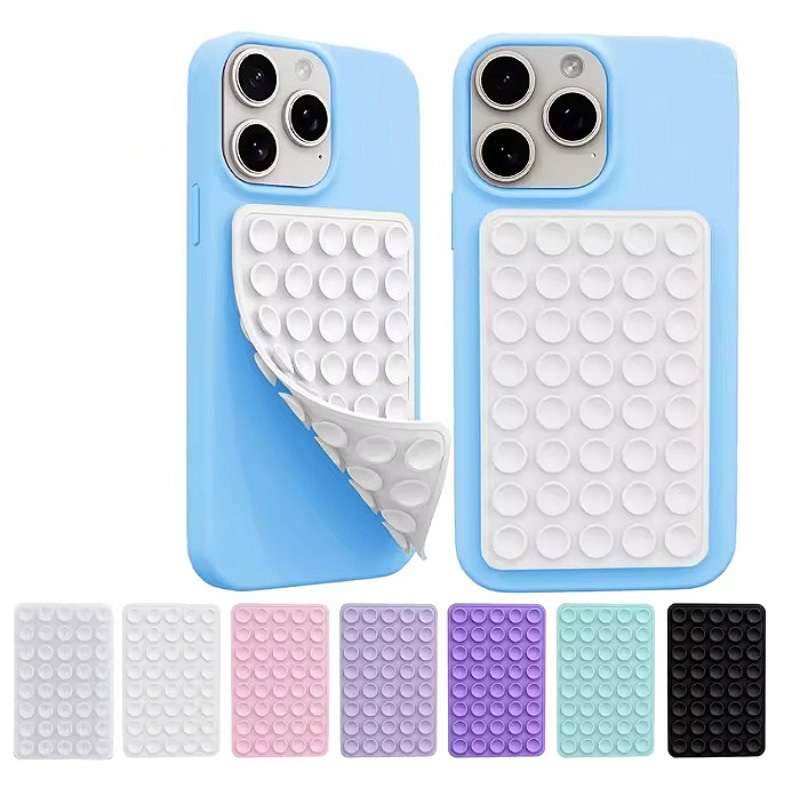 실리콘 흡착식 휴대폰 거치대 양면 접착 그립 흡착 케이 - Phone Accessories Video 리뷰 및 가격