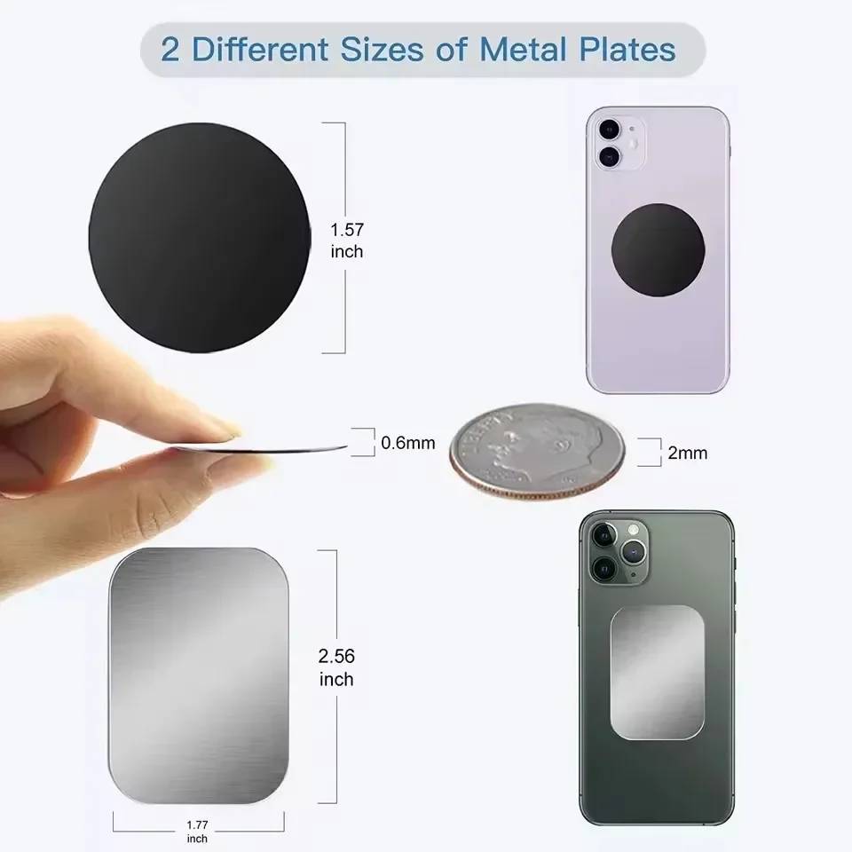 5/10pcs 자기 금속 플레이트 디스크 자동차 전화  - Phone Accessories Website 리뷰 및 가격