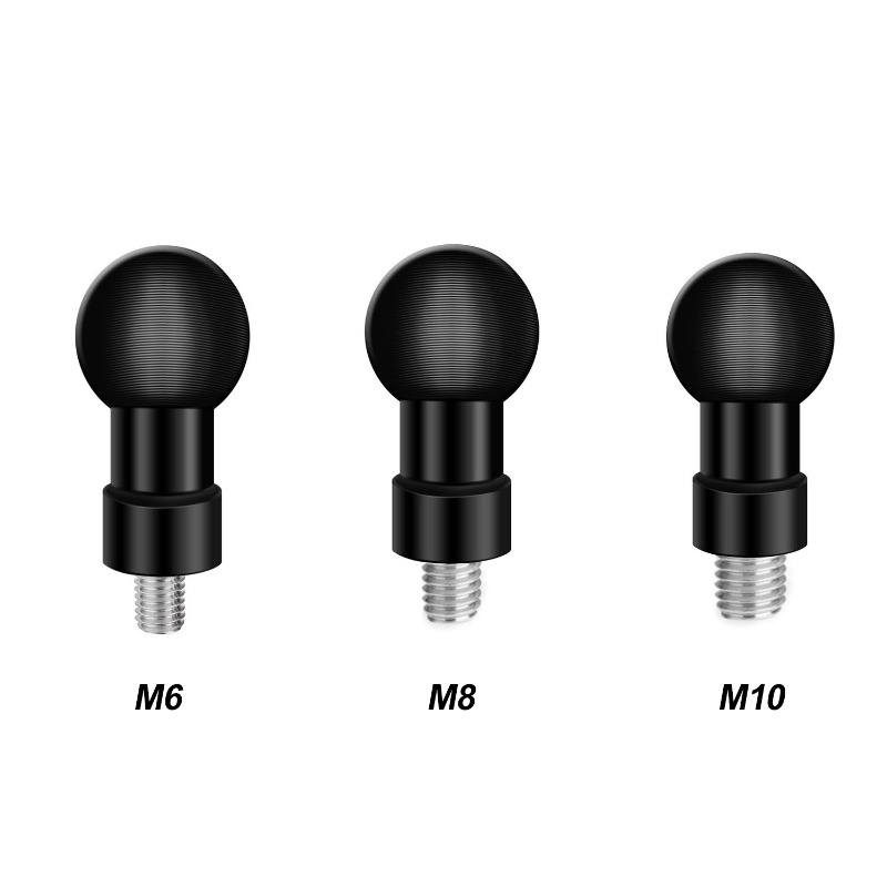 알루미늄 17mm 볼 헤드 어댑터 - M6 M8 M10 - Phone Accessories Video 리뷰 및 가격