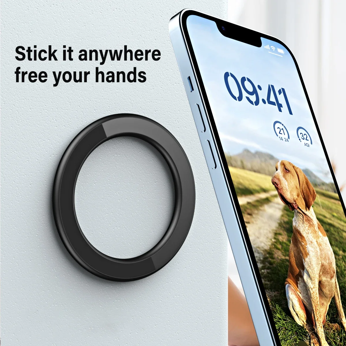 맥세이프 마그네틱 링 홀더 접착식 강력 자석 휴대폰 벽 - Phone Accessories Website 리뷰 및 가격
