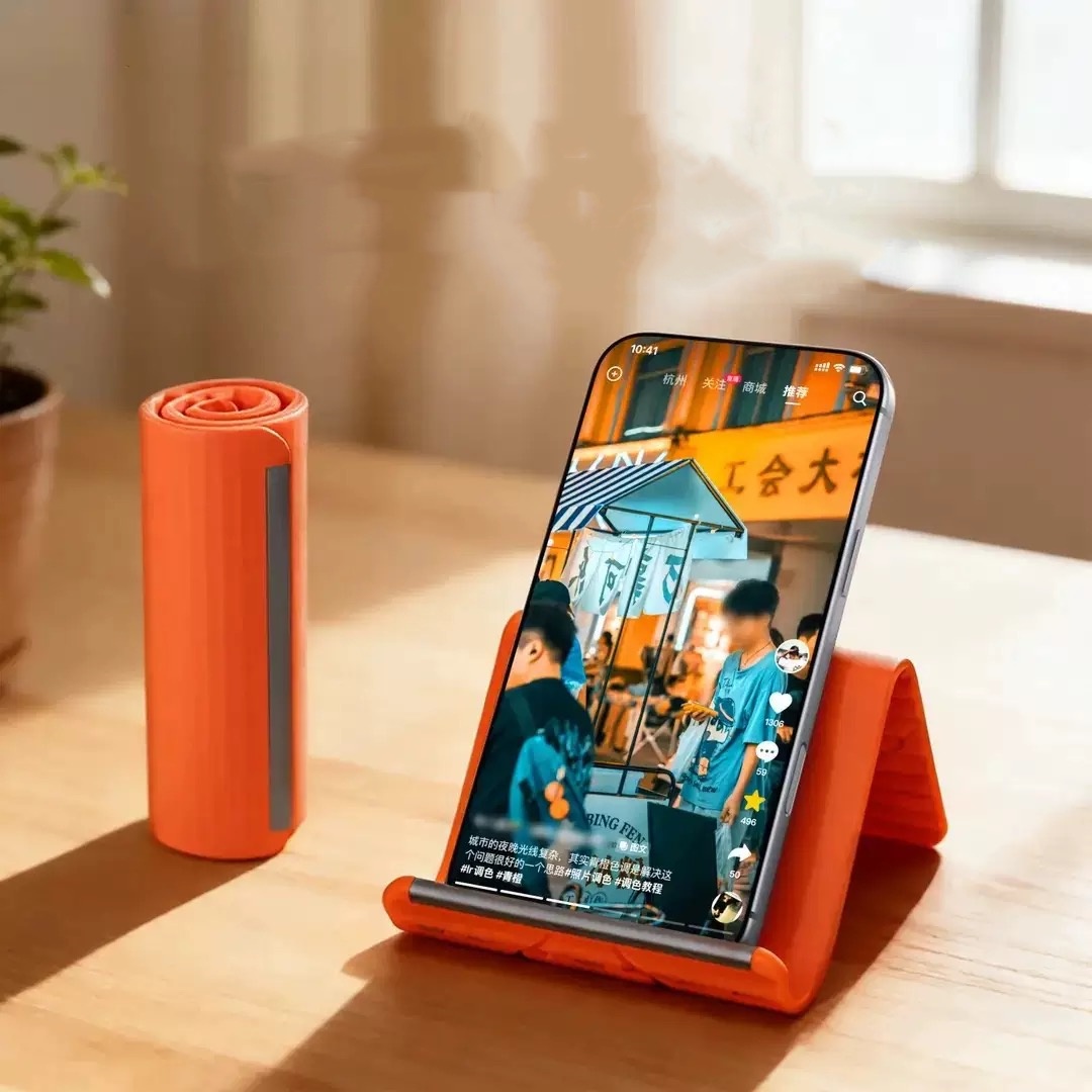 휴대용 실리콘 폰/태블릿/노트북 거치대, 창의적인 접이 - Phone Accessories For Travel 리뷰 및 가격