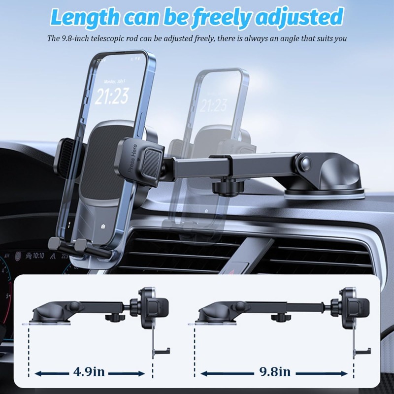 자동차 휴대폰 홀더 대시보드 앞유리용 휴대폰 거치대 자 - Phone Accessories Supplier 리뷰 및 가격