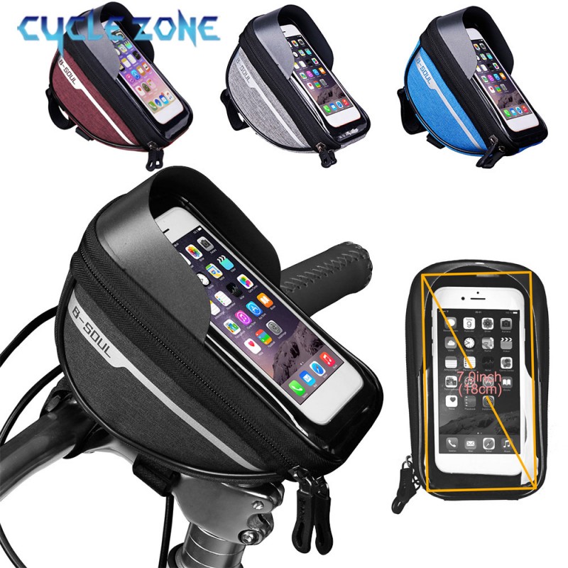 산악 자전거 가방 터치 스크린 사이클링 핸들 바 전화  - Phone Zone Accessories & Repair 리뷰 및 가격