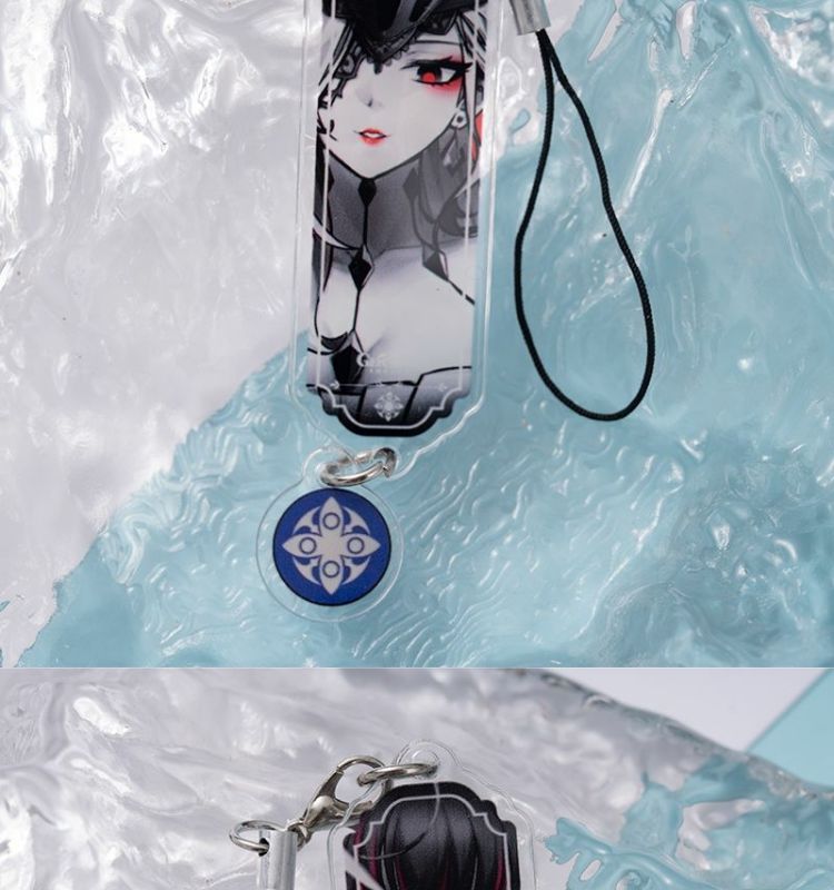 8pcs 애니메이션 키 체인 Genshin Impact - Phone Accessories Jewelry 리뷰 및 가격