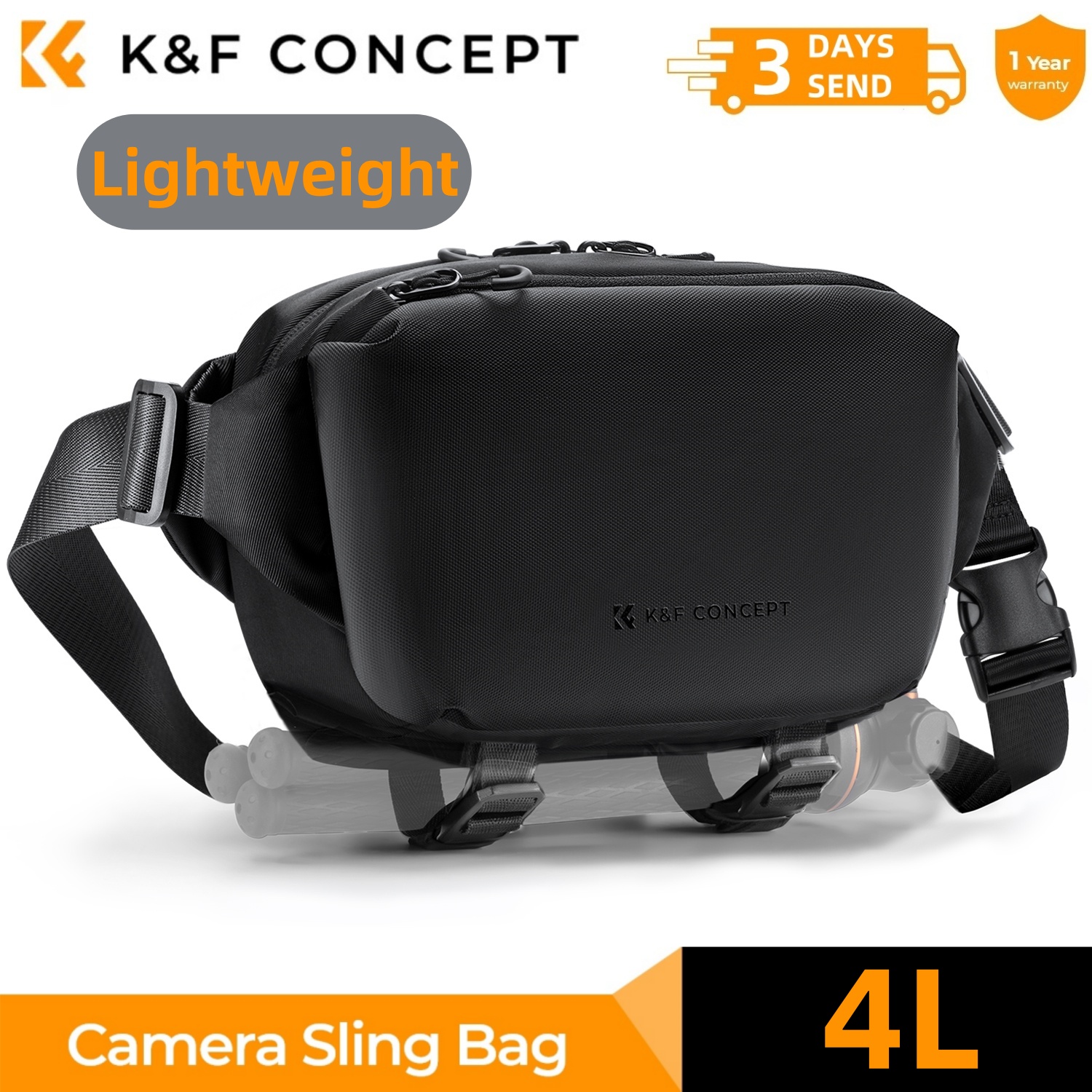 K&F CONCEPT 4L 카메라 슬링백 캐논 소니 D - Phone Accessories For Travel 리뷰 및 가격