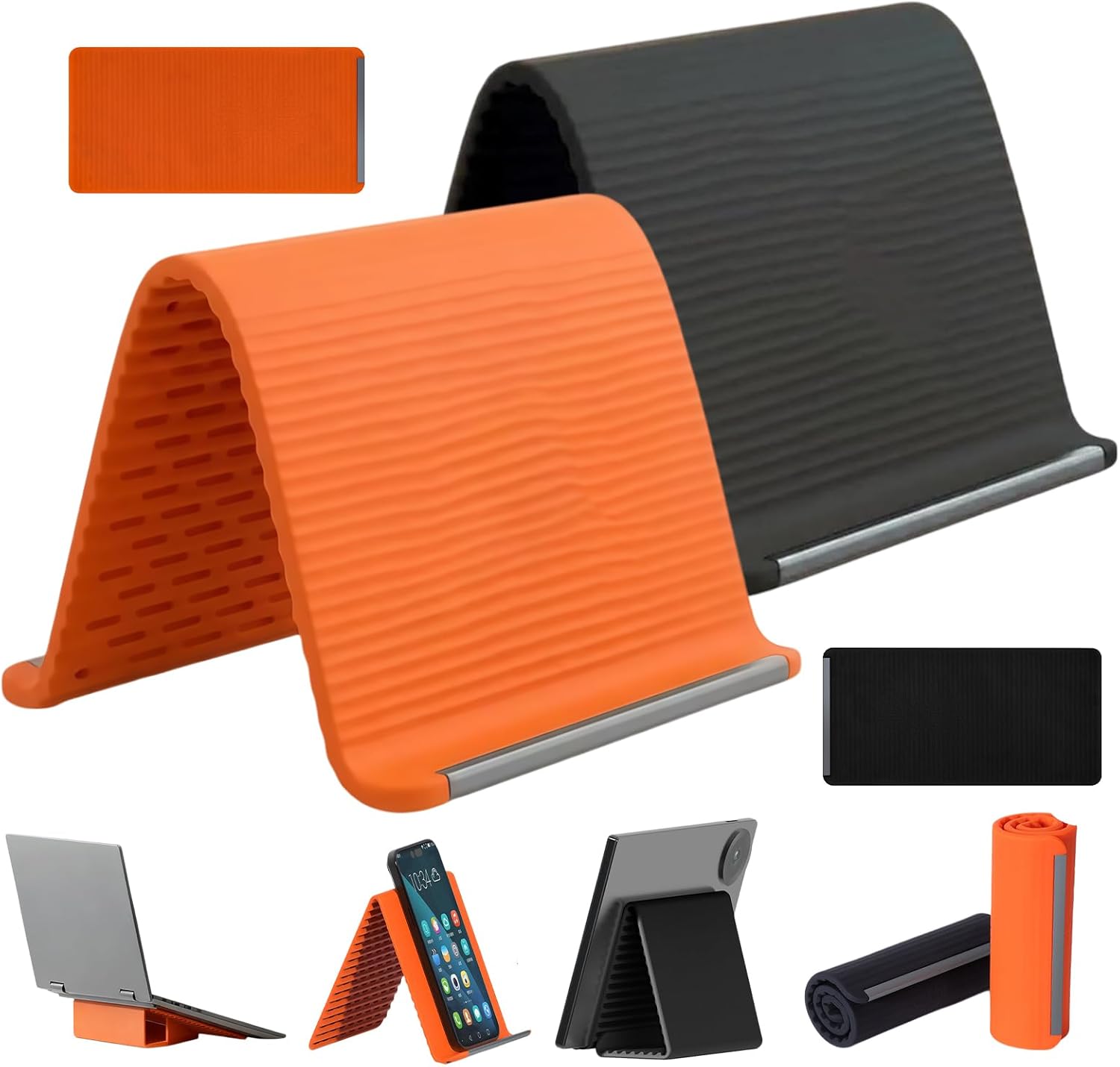 창의적인 접이식 변형 스탠드, 휴대용 실리콘 데스크탑  - Phone Accessories For Travel 리뷰 및 가격
