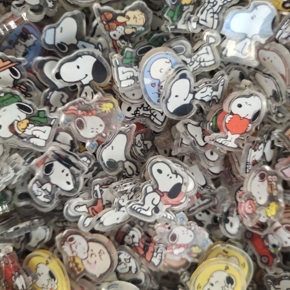 50-100 Pcs 2cm 스누피 아크릴 보드 DIY  - Phone Accessories Supplier 리뷰 및 가격