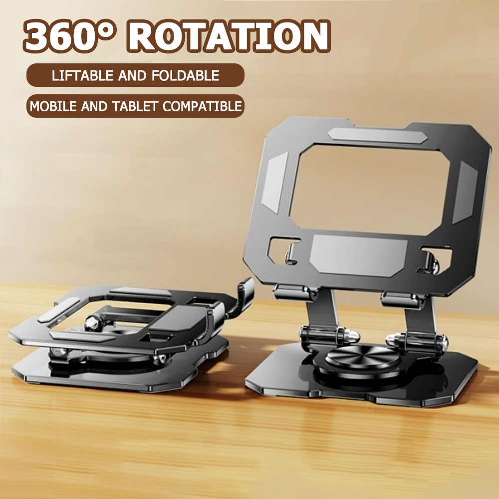 360도 회전 태블릿/폰 거치대, 조절 가능한 책상 홀 - Phone Accessories Video 리뷰 및 가격